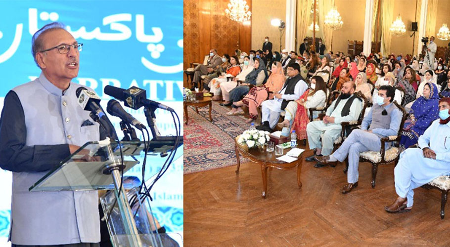 خواتین کے تحفظ کیلئے فرد، ریاست اور معاشرہ اپنی ذمہ داری ادا کرے، صدر مملکت
