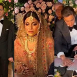 نکاح کے دوران مریم نواز کی بہو عائشہ سیف کے عروسی لباس کے چرچے