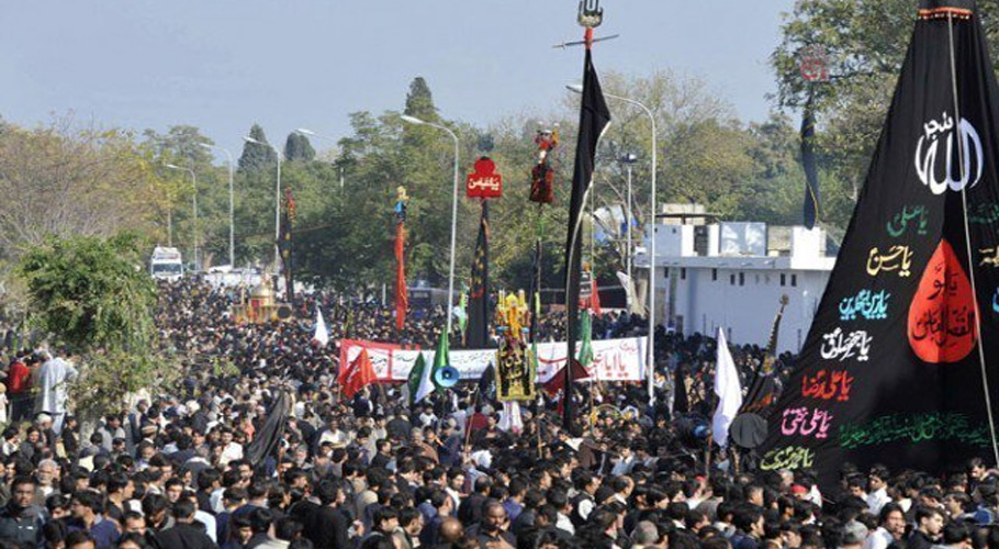 عاشورۂ محرم کے جلسے جلوسوں کیلئے فول پروف سیکیورٹی، ڈبل سواری پر پابندی عائد