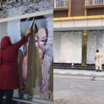 کابل پر طالبان کا قبضہ ، شہر کی دیواروں اور بیوٹی پارلرز سے خواتین کی تصاویر ہٹانے کا کام شروع