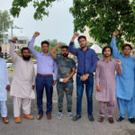 اوورسیز پاکستانیوں کا الیکشن کمیشن کے سامنے احتجاج، ووٹ کا حق دینے کا مطالبہ
