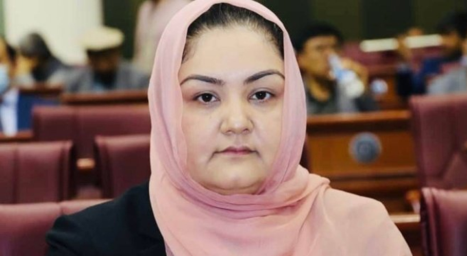 Afghan woman MP Rangina Kargar after being deported from Delhi