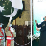 پرچم کشائی کی مرکزی تقریب،مہمانِ خصوصی و صدرِ مملکت کا ولولہ انگیز خطاب