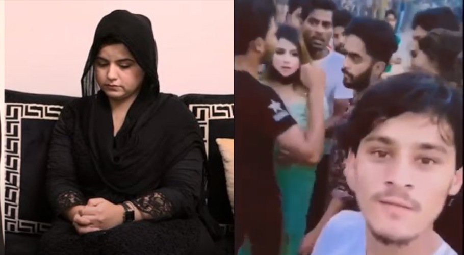 لاہور، مینارِ پاکستان پر دست درازی کا شکار خاتون ٹک ٹاکر کی نئی ویڈیو سامنے آگئی