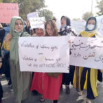 Afghan women and youth protest in Kabul