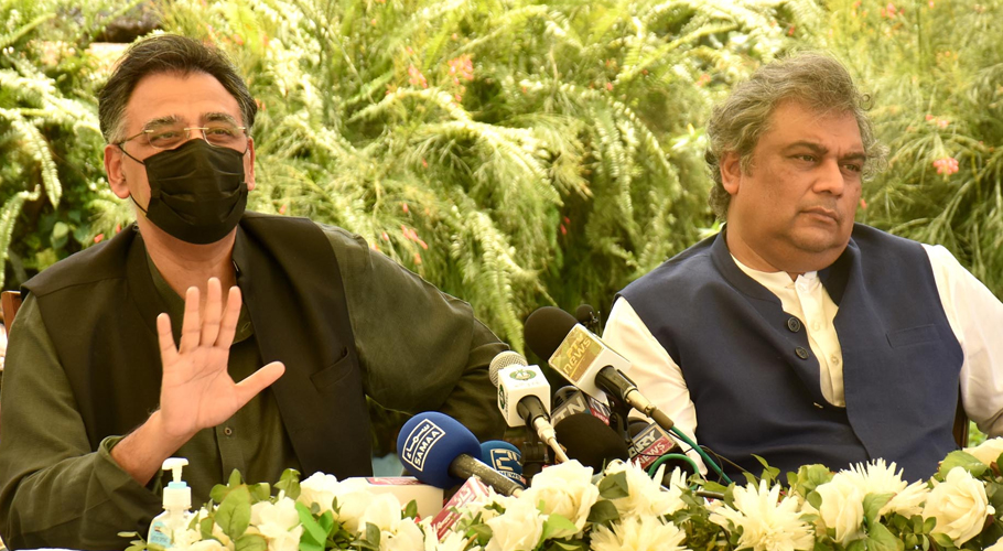 کراچی میں سرکلر ریلوے کا منصوبہ ہم پورا کرکے دکھائیں گے، اسدعمر