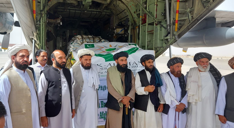 Another C-31 plane from Pakistan reached Kandahar with aid