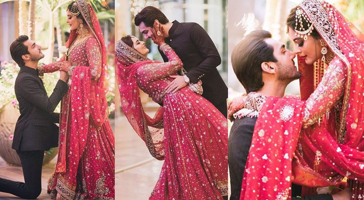 Glimpse from Minal Khan-Ahsan Mohsin Ikram’s glorious wedding