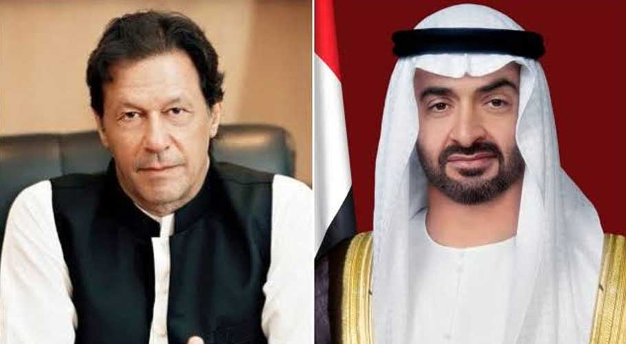 وزیر اعظم کی ابوظہبی کے ولی عہد سے ٹیلی فونک گفتگو