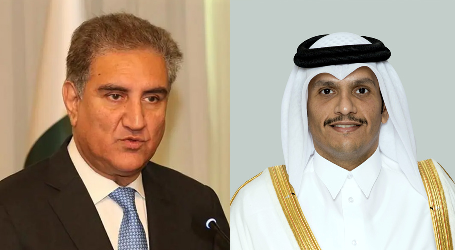 قطر کے وزیرخارجہ شاہ محمود قریشی سے ملاقات کیلئے آج پاکستان پہنچیں گے