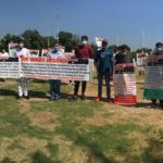 پاکستان میں پھنسے سیکڑوں طلبہ کا اپنے مطالبات کے حق میں مظاہرہ