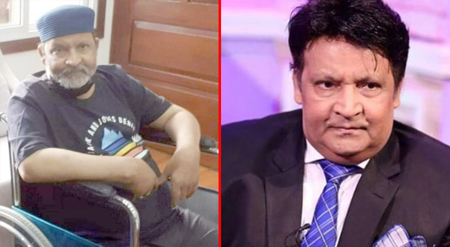 Why is comedian Umer Sharif in a state of despair?