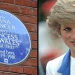 Princess Diana honoured with blue plaque at former London flat