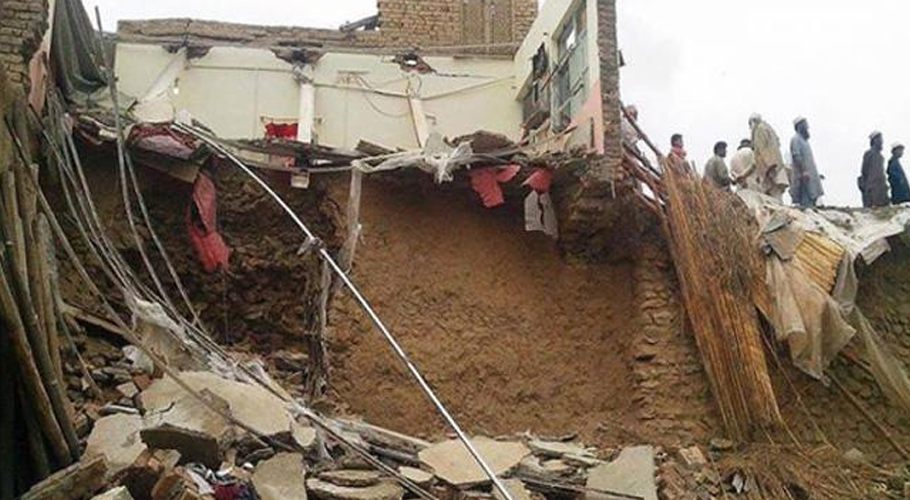 mother and three children were killed for roof collapsed in Orangi