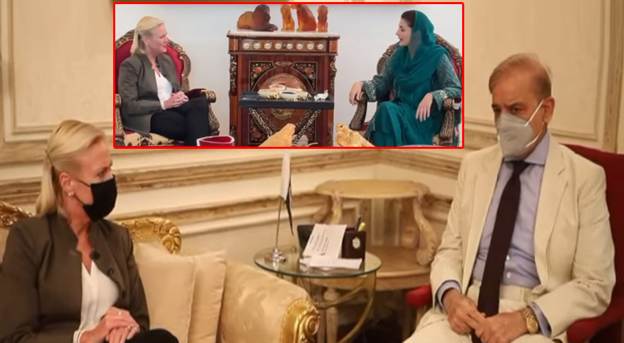 امریکی ناظم الامور کی شہباز شریف اور مریم نواز سے الگ الگ ملاقات