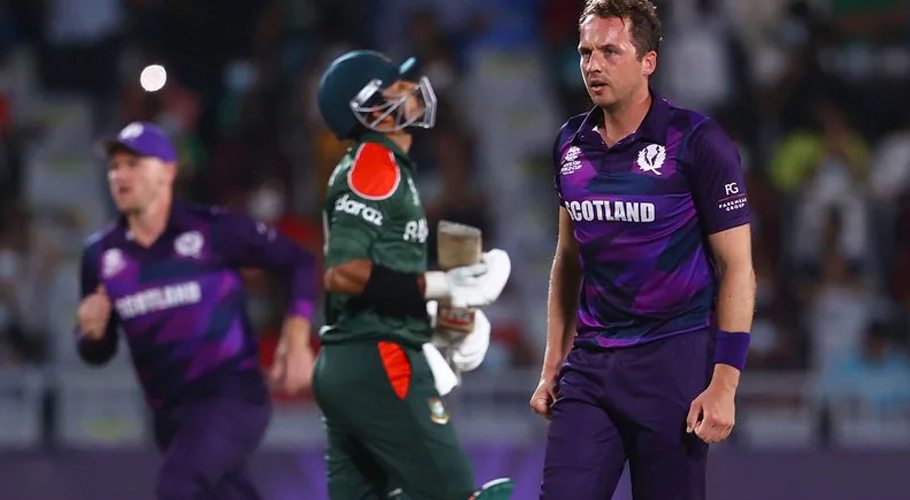 T20 ورلڈکپ:دوسرے میچ میں اسکاٹ لینڈ نے بنگلادیش کو شکست دیدی