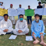 کے پی کے کے معذور شخص کا قبضہ مافیا کے خلاف احتجاج، وزیراعلیٰ سے انصاف کی اپیل