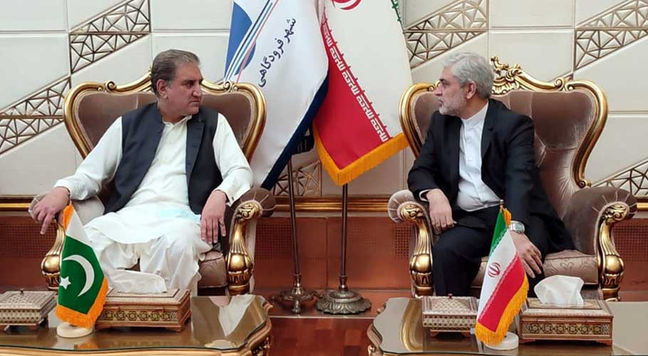 شاہ محمود قریشی کثیرالجہتی افغانستان مذاکرات میں شرکت کے لیے تہران پہنچ گئے