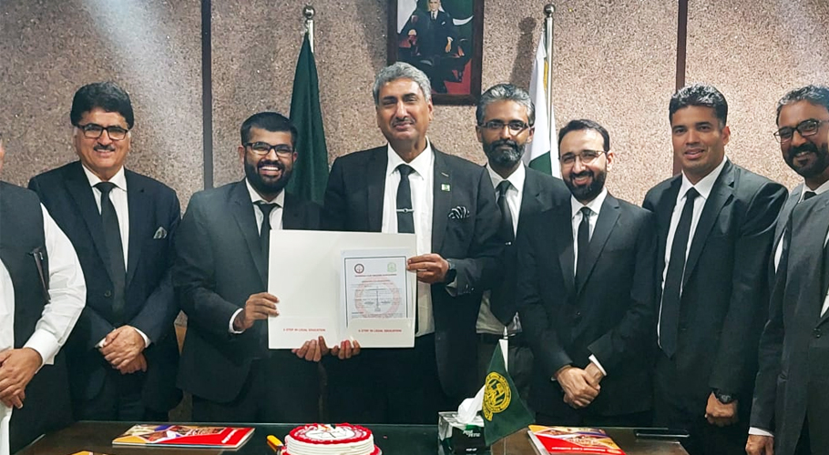 نیشنل لاء کالج اور اسلام آباد بار ایسوسی ایشن کے مابین معاہدے پر دستخط