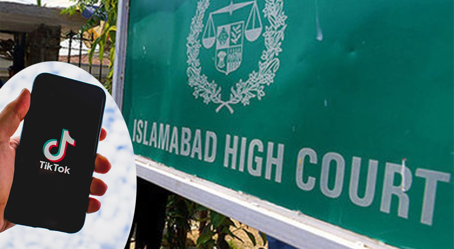 ٹک ٹاک پر پابندی عائد کرنا آئینی حقوق کی خلاف ورزی ہے۔اسلام آباد ہائیکورٹ