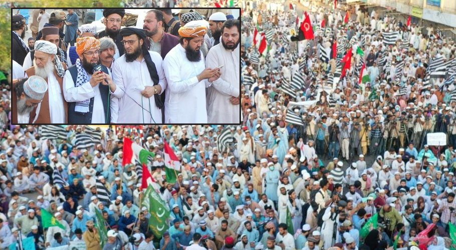 جب تک حکومت کا خاتمہ نہیں ہوجاتا احتجاج جاری رہے گا،مولانا عبدالغفورحیدری