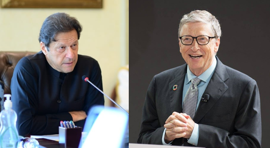 وزیر اعظم عمران خان کا بل گیٹس سے ٹیلیفونک رابطہ، پولیو کے خاتمے پر گفتگو