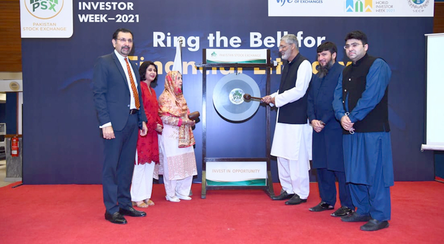 PSX Holds Gong Ceremony to Mark World Investor Week