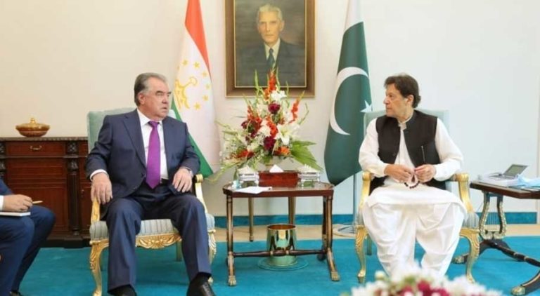 وزیراعظم اور تاجک صدر کے درمیان ٹیلی فونک رابطہ، افغانستان کی صورتحال پر تبادلہ خیال