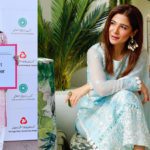 عائشہ عمر چھاتی کے کینسر سے آگہی کیلئے پنک واک میں شریک