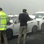 16 injured as vehicles collide on motorway in Sheikhupura