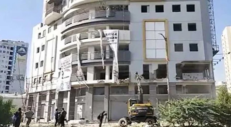 نسلہ ٹاور کے اطراف 4 یا زائد افراد کے اجتماع پر پابندی، دفعہ 144نافذ