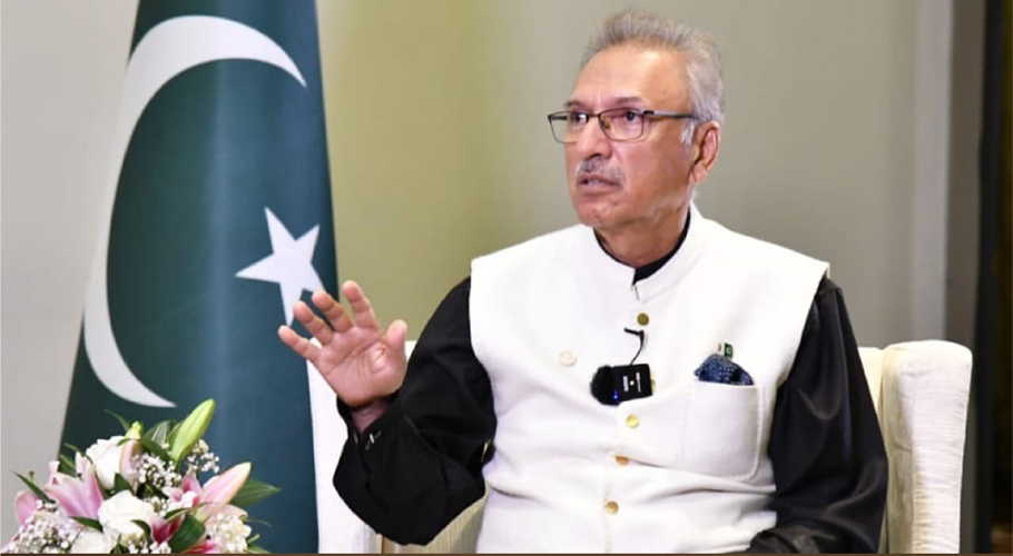تجارتی سرگرمیوں کو بڑھانے کیلئے ٹیکنالوجی کا زیادہ استعمال ناگزیر ہے، صدر مملکت