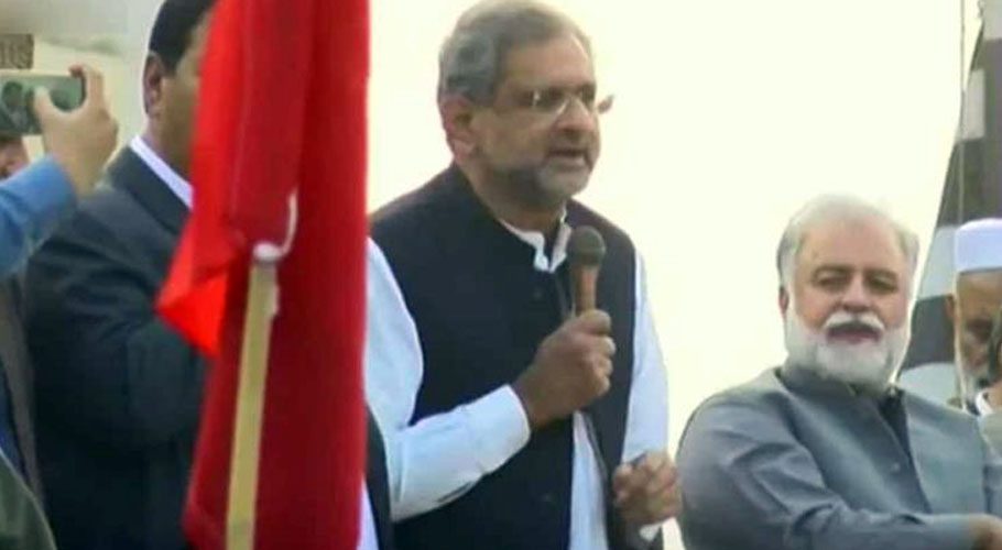 پی ٹی آئی کی حکومت عوامی کی نمائندہ نہیں ہے، شاہد خاقان عباسی