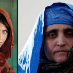 سبز آنکھوں والی پرکشش افغان خاتون شربت گل نے اٹلی میں پناہ لے لی