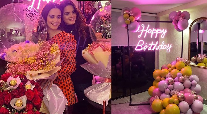 Inside Aiman-Minal’s surprise birthday bash
