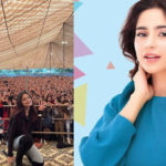 مداحوں کے ہجوم میں مختلف گیتوں پر رقص، آئمہ بیگ کا اوکاڑہ میں کنسرٹ