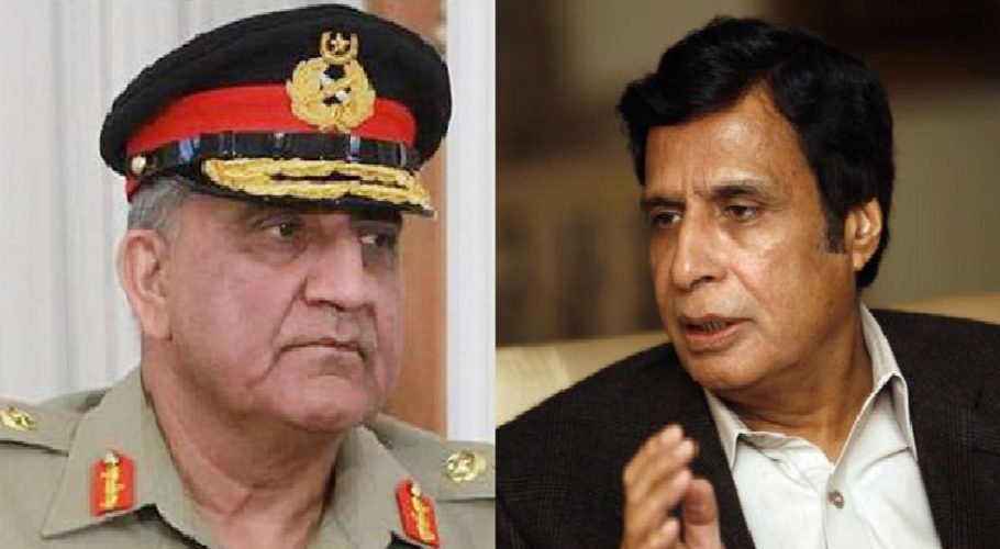 آرمی چیف کا پرویز الٰہی کو ٹیلیفون، چوہدری شجاعت کی خیریت دریافت کی