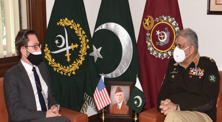 آرمی چیف سے امریکی نمائندہ خصوصی کی افغان صورتحال پر بات چیت