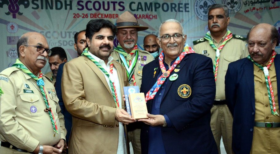 اسکاؤٹس کی خدمات کو دنیا بھر میں قدر کی نگاہ سے دیکھا جاتا ہے، ناصر حسین شاہ