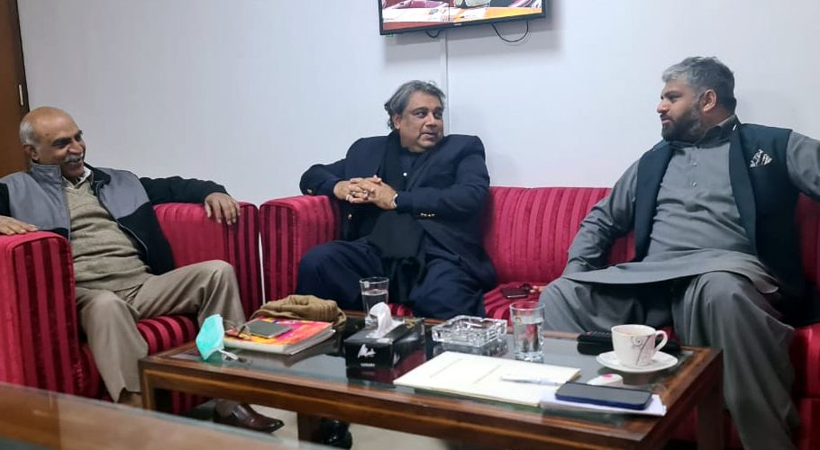 Ali Zaidi calls on Zain Qureshi and Safdar Abbasi