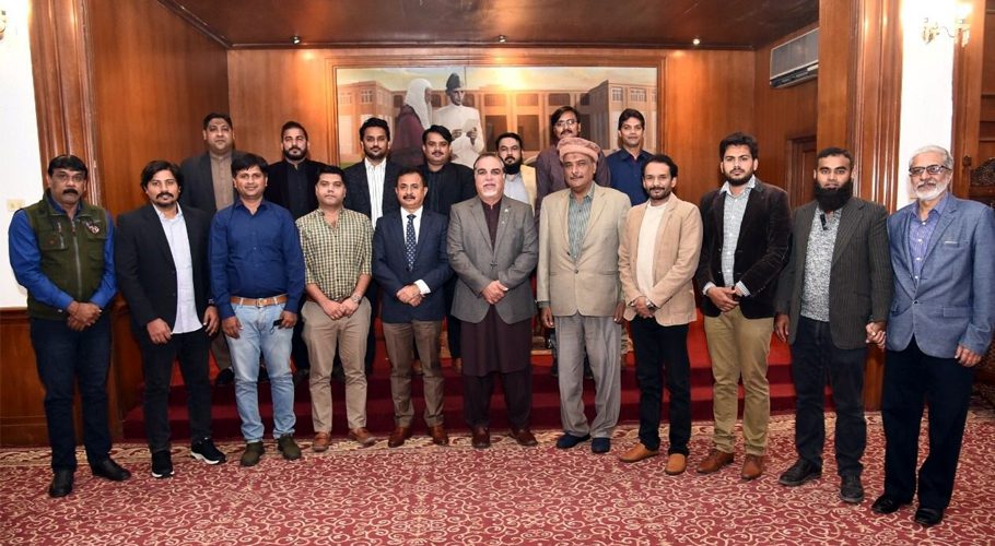 CRA delegation called on Sindh Governor Imran Ismail