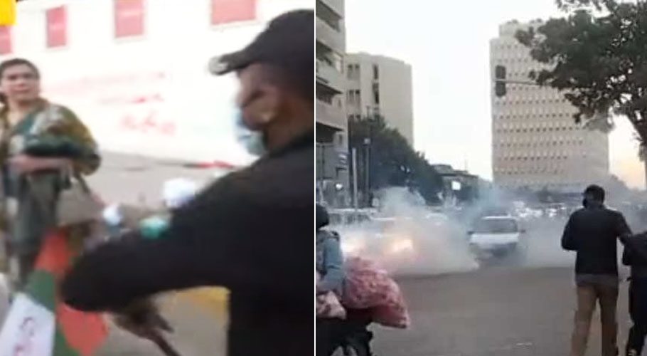 ایم کیو ایم پاکستان کی ریلی پر پولیس کی شیلنگ، لاٹھی چارج، درجنوں کارکن اور رہنماء گرفتار