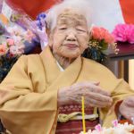 The world's oldest Japanese woman is very happy on her 119th birthday