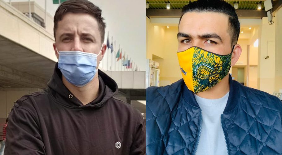 Peshawar Zalmi's Tom Kohler Cadmore and Hazratullah Zazai reached Karachi for PSL