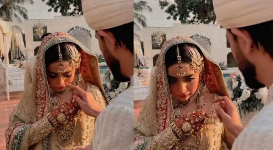 Inside Saboor Aly and Ali Ansari’s nikkah ceremony
