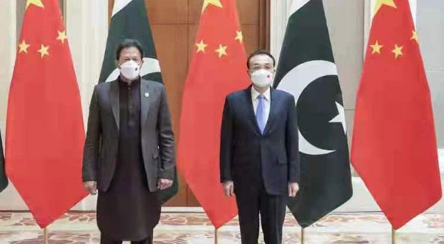 وزیراعظم عمران خان اور چینی ہم منصب کے درمیان مسئلہ کشمیر، افغان بحران پر تبادلہ خیال