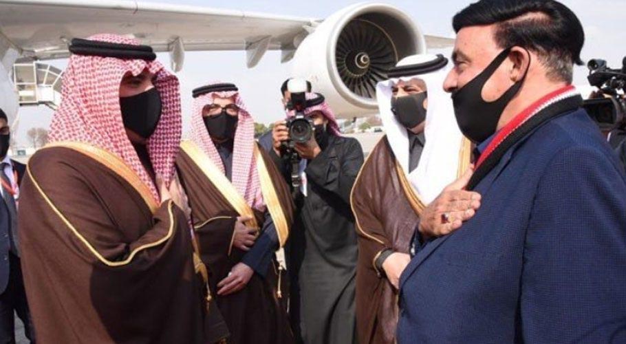 سعودی وزیر داخلہ ایک روزہ دورے پر اسلام آباد پہنچ گئے