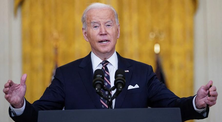 Biden imposes new sanctions on Russia for ‘premediated’ Ukraine attack
