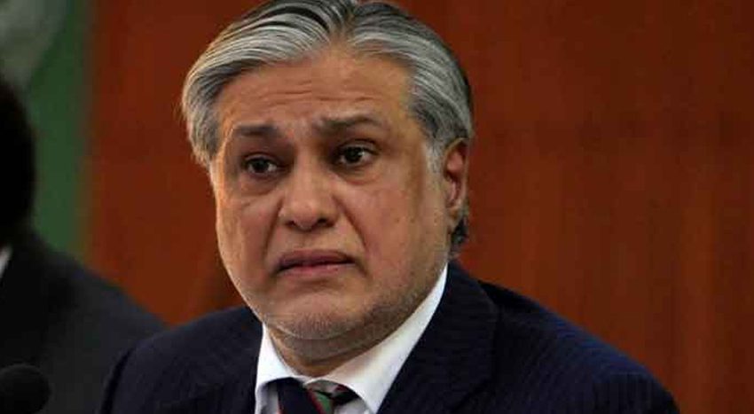 Ishaq Dar requests Chairman Senate to allow virtual oath taking