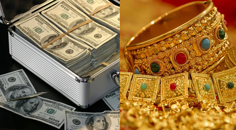 سونا اور بھی مہنگا، ڈالر بلند ترین سطح پر، روپے کی قدر میں مزید کمی